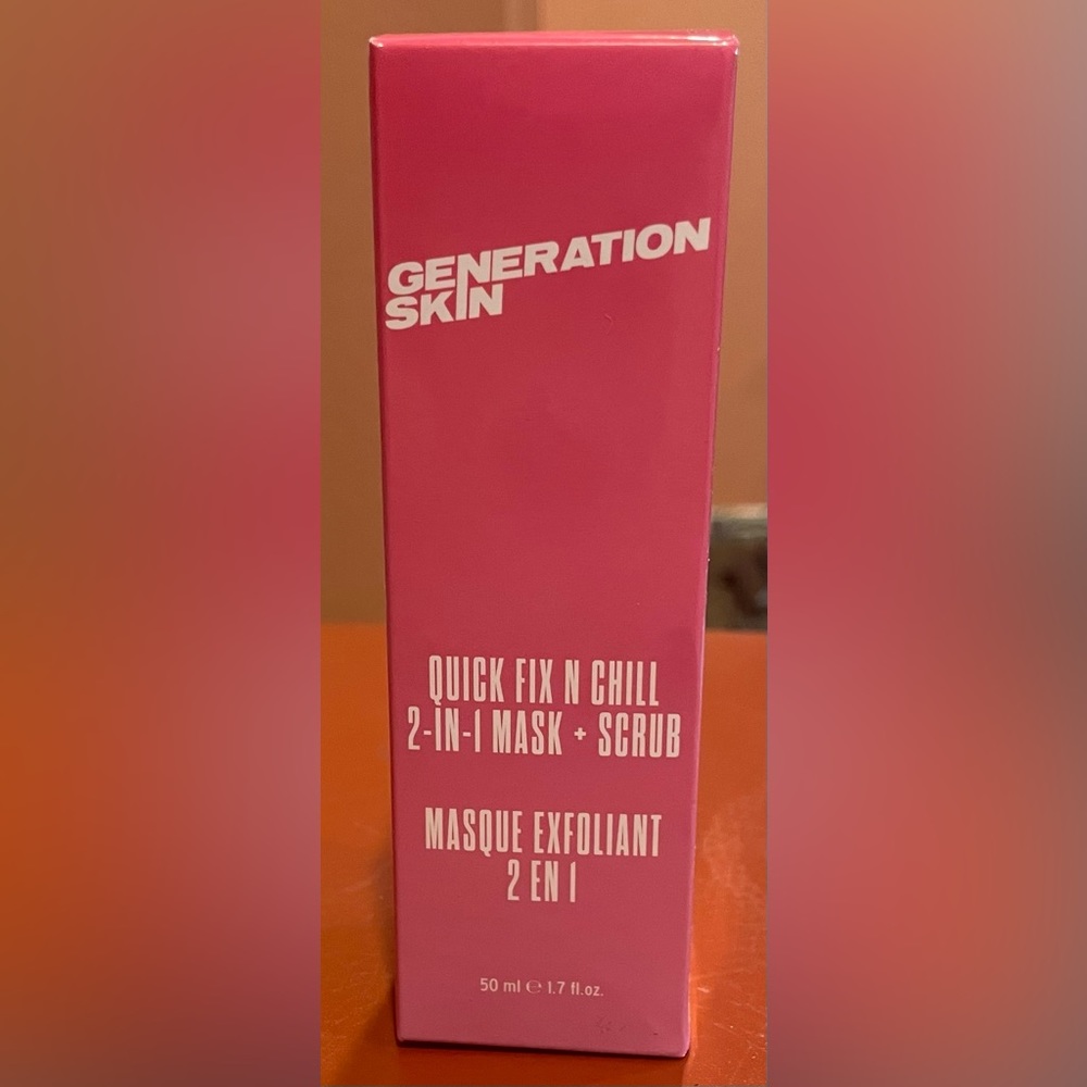 Generation Skin - Quick Fix N Chill - 2 in 1 Mask+Scrub - 1.7oz